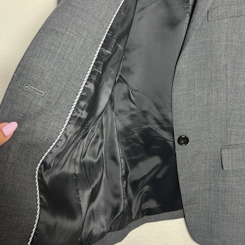 JCrew Super 120s Grey Blazer